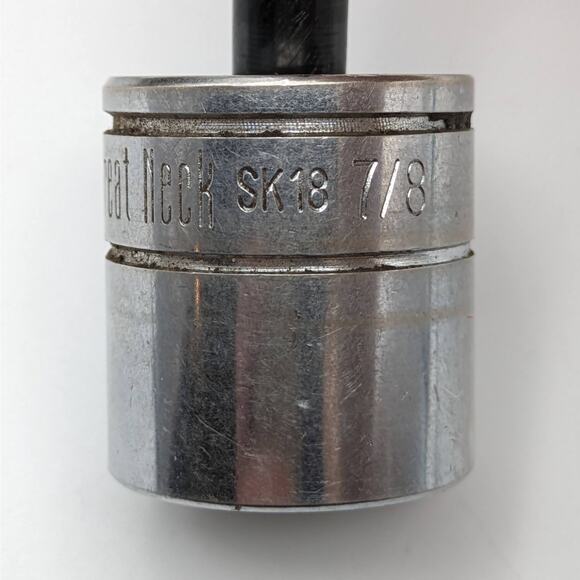 Great Neck Standard Shallow Socket 7/8" - 3/8" Drive 6 Point SK18 - Picture 3 of 5